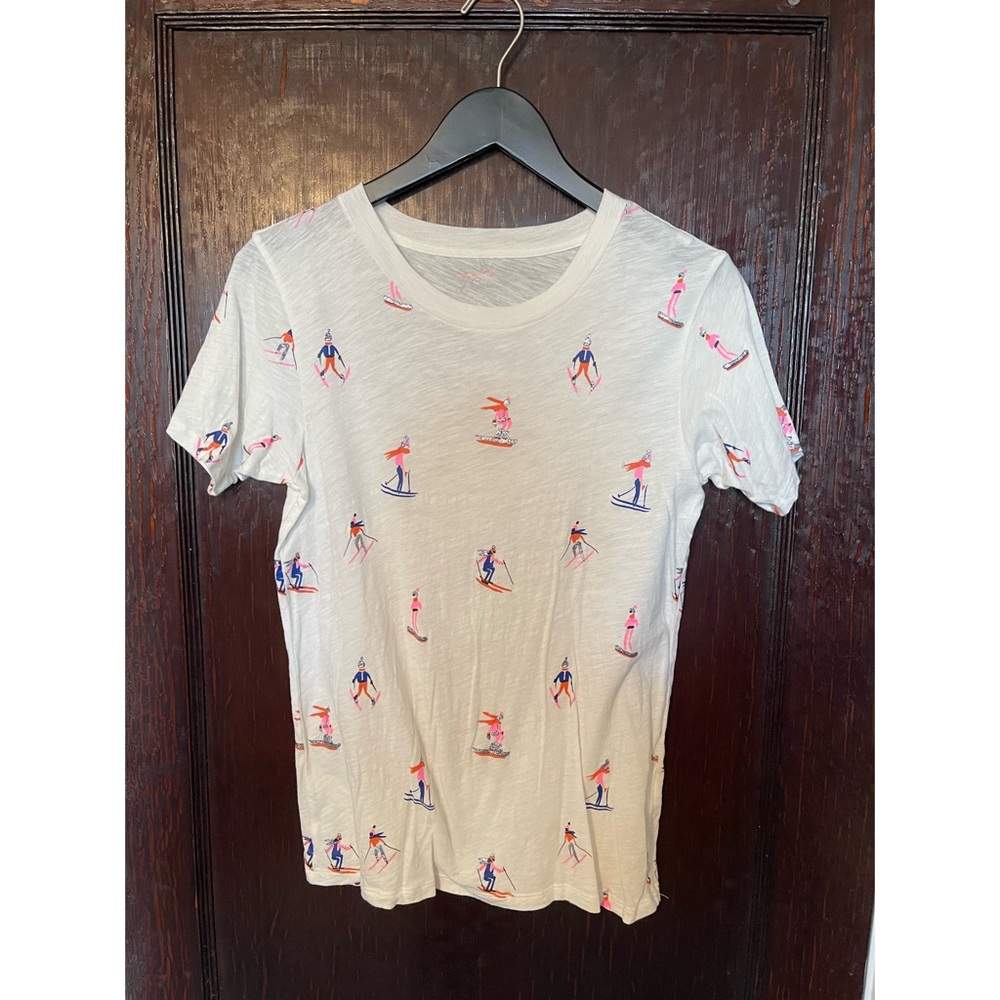 JCREW HOLIDAY GRAPHIC TEE